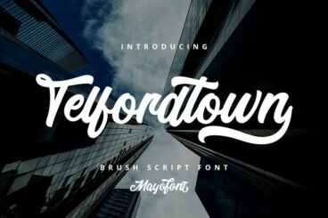 Telford - Script Bold Font