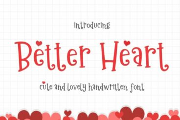 Better Heart Font