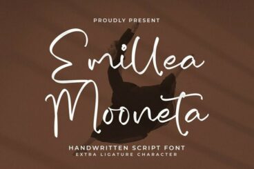 Emillea Mooneta Font