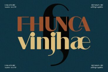 Fhunca Vinjhae Font