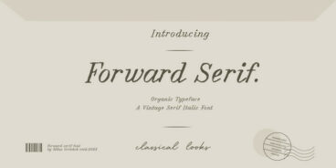 Forward Serif Font Family