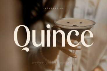 Quince - Modern Luxury Logo Font