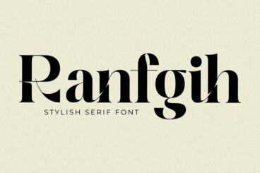 Ranfgih Stylish Serif Font