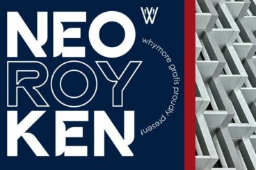 Neo Royken | Industrial Font