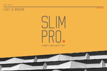 Slim Pro font