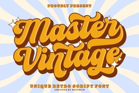 Master Vintage Font - Free Font