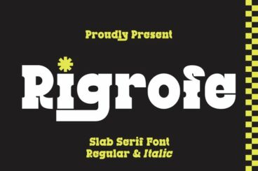 FontBundles - Rigrofe - Slab Serif Font 2521261