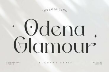 Odena Glamour Font