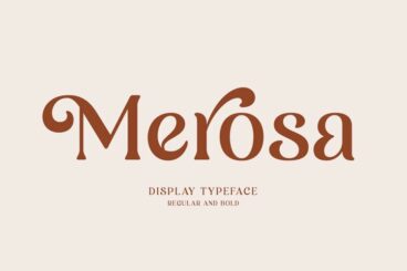 Merosa – Display Typeface