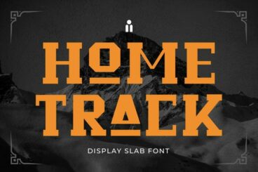 Home Track Font
