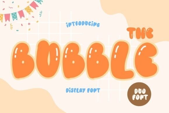 The Bubble Font Free Font The Bubble Font Free Font
