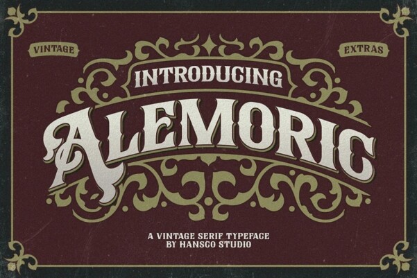 Alemoric Font - Free Font