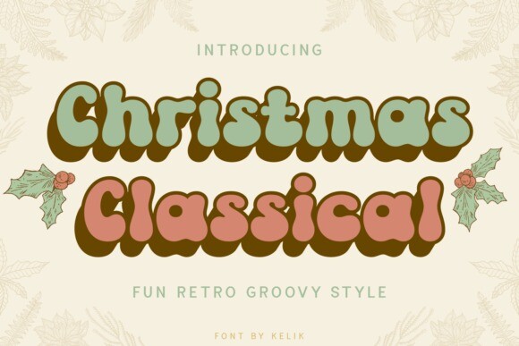 Christmas Classical Font - Free Font