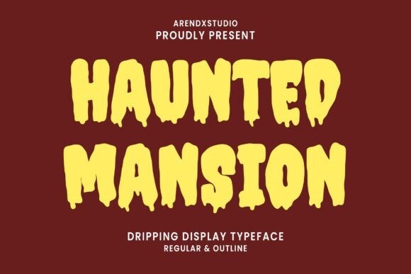 Haunted Mansion Font - Free Font