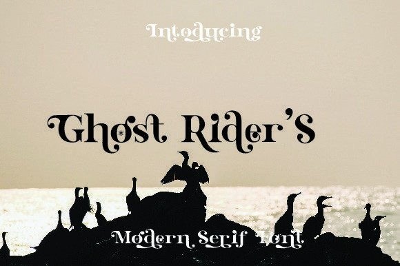 Ghost Rider's Font - Free Font