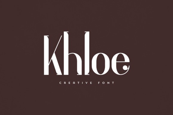 Khloe Typeface - Free Font