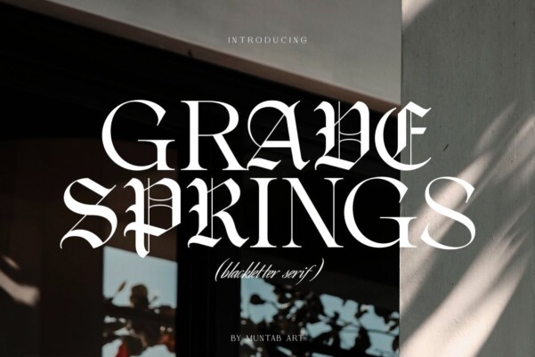 Grave Springs Font - Free Font