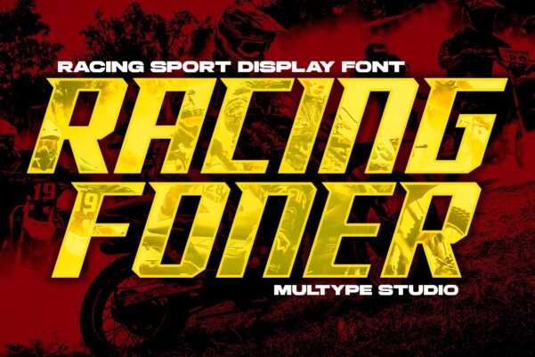 Racing Foner Font - Free Font