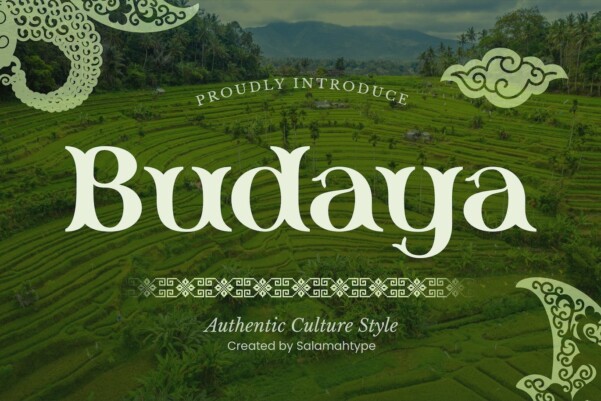 Budaya Font - Free Font