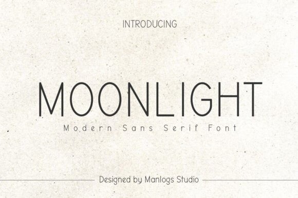 Moonlight Typeface - Free Font