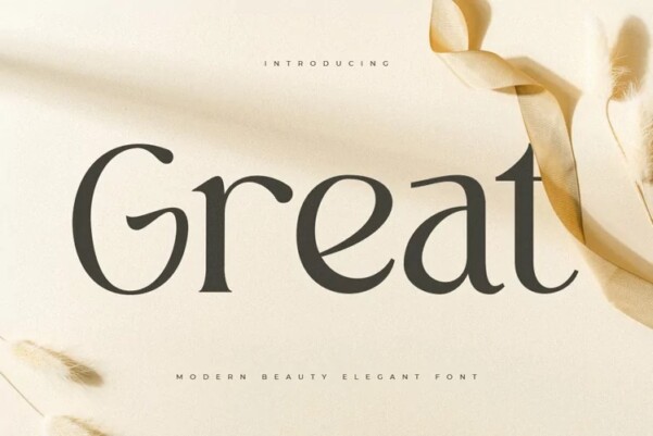 Great Serif Font - Free Font