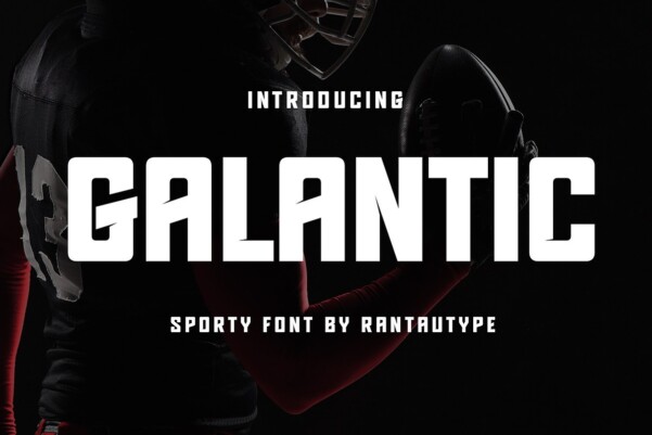 Galantic Font - Free Font