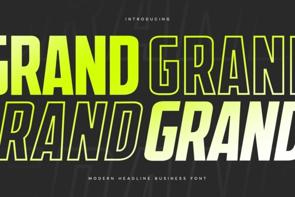 Grand Sans Font - Free Font