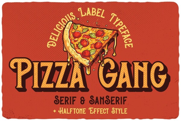 Pizza Gang Font - Free Font