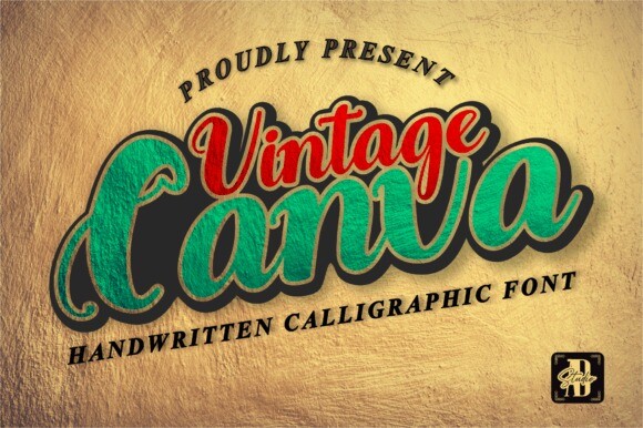 Vintage Canva Font Free Font 3225