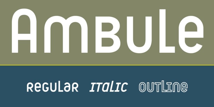 Ambule BT Font - Free Font