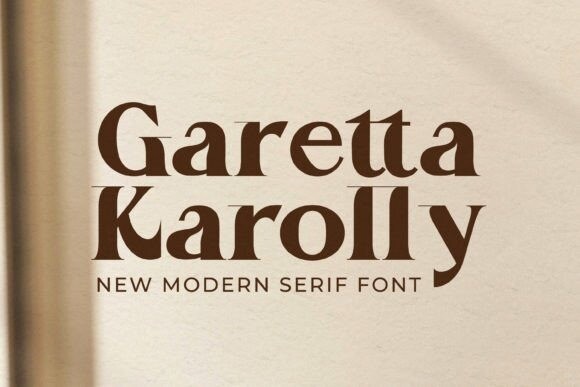 Garetta Karolly Font - Free Font