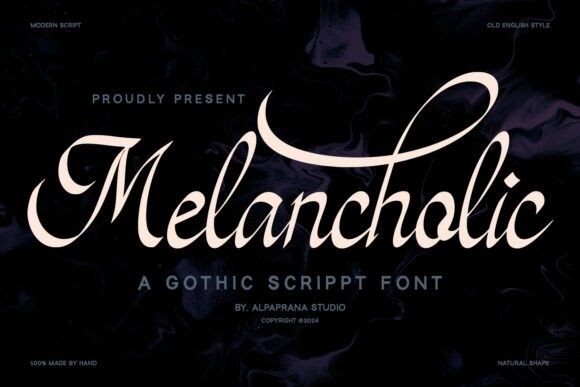 Melancholic Font - Free Font