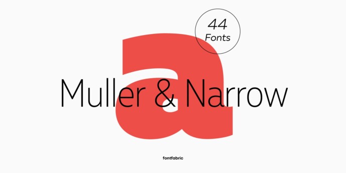 Muller Font Family - Free Font