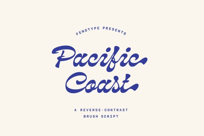 Pacific Coast Font - Free Font