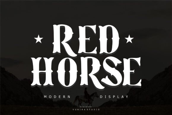 Red Horse Font - Free Font