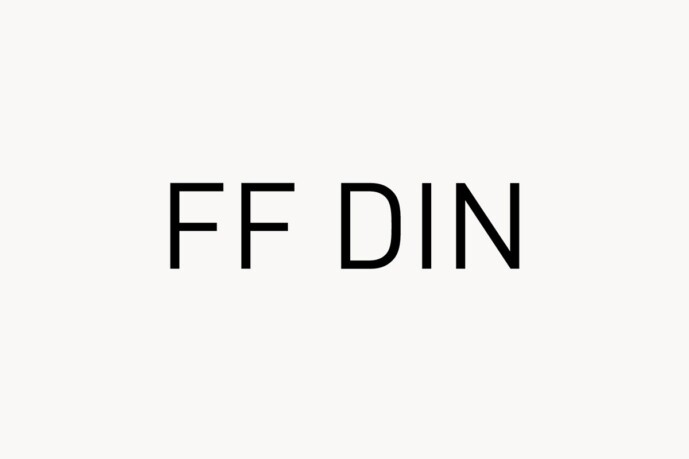 FF Din Font Family - Free Font