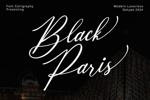 Black Paris Font - Free Font