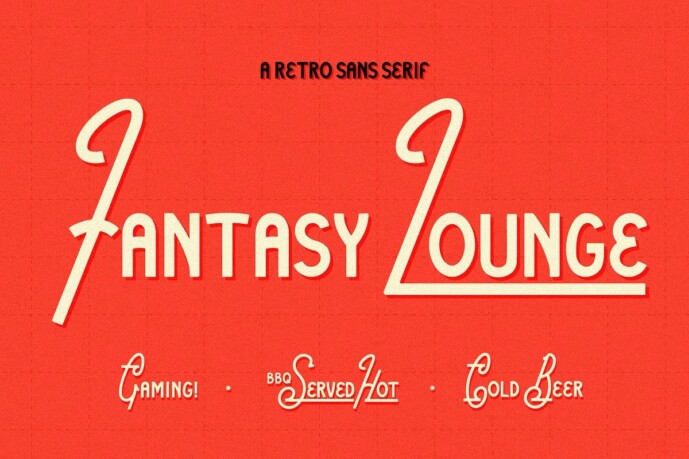 Fantasy Lounge Font - Free Font