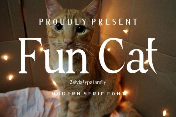 Fun Cat Font - Free Font