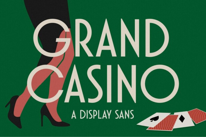 Grand Casino Font - Free Font