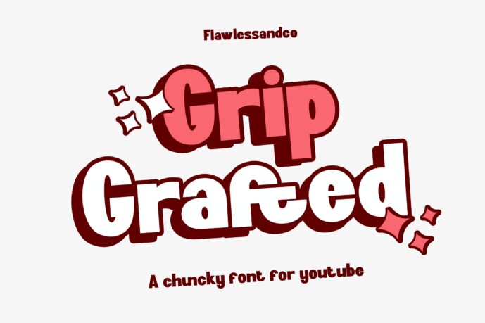 Grip Grafted Font - Free Font