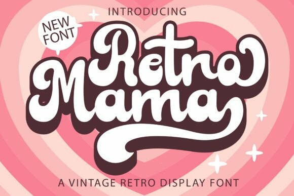 Retro Mama Font - Free Font