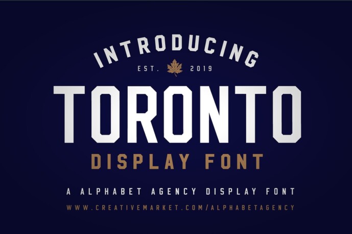 Toronto Display Font - Free Font