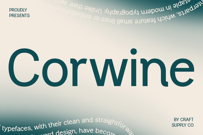 Corwine Font - Free Font