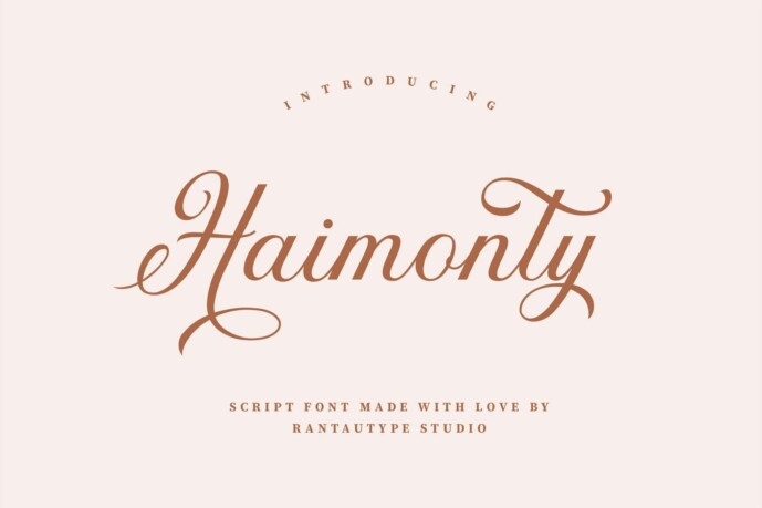 Haimonty Font - Free Font