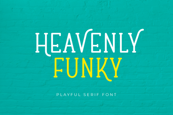 Heavenly Funky Font - Free Font