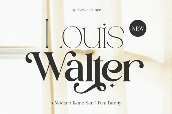 Louis Walter Font - Free Font