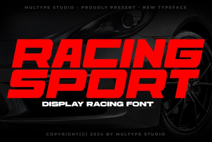 Racing Sport Font - Free Font