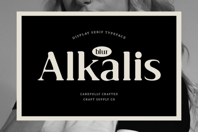 Alkalis Blur Font - Free Font