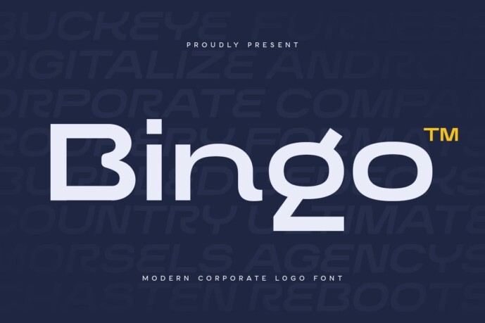 Bingo Font - Free Font